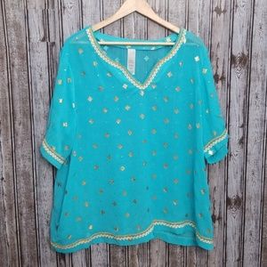 Sheer Tunic Coverup